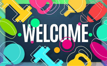 welcome banner design