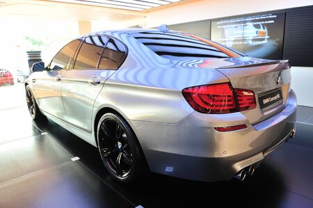V8 Twin Turbo Engine Of New BMW M5 Concept At Munich Automobiles BMW ... V8 Twin Turbo Engine Of New BMW M5 Concept At Munich Automobiles BMW ...