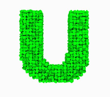 green letter