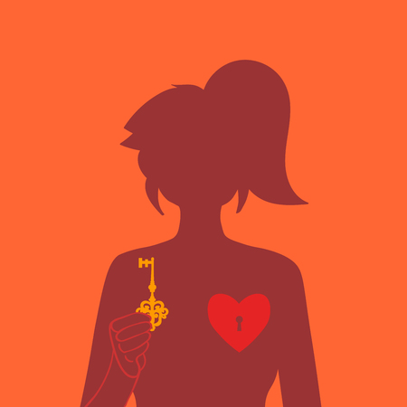 心臓の鍵 男と女の子は閉じるか 彼らの心を開きます 失恋 片思い 感情的な状態 のイラスト素材 ベクタ Image 心臓の鍵 男と女の子は閉じるか 彼らの心を開きます 失恋 片思い 感情的な状態 のイラスト素材 ベクタ Image