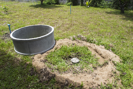 concrete septic tank lid replacement