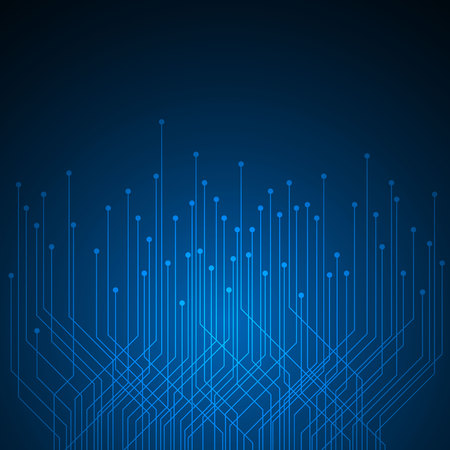 abstract technology background blue circuit board pattern royalty blue circuit pattern