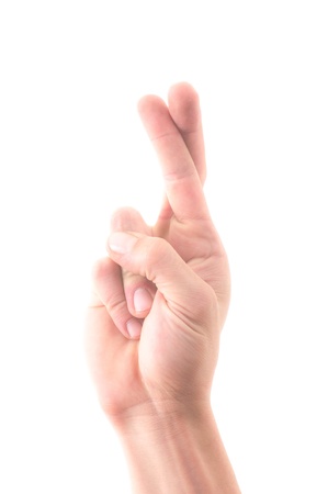 letter r in sign language on a white background stock photo picture and royalty free image image 18703112