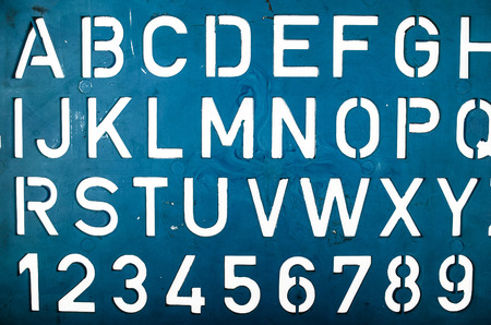 stencil letter