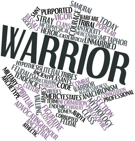 abstract word cloud for