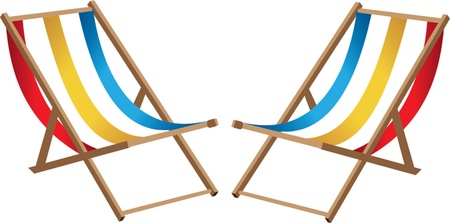 Mann Und Frau Im Liegestuhl Clipart sdatec.com
