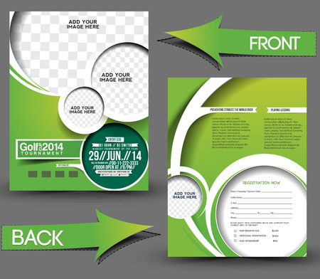 referral program flyer template