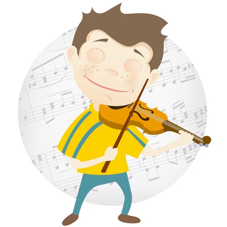 かわいい女の子がバイオリンを弾いています 白い背景にヴァイオリンを持つ孤立文字少女 音楽教育 のイラスト素材 ベクタ Image かわいい女の子がバイオリンを弾いています 白い背景にヴァイオリンを持つ孤立文字少女 音楽教育 のイラスト素材 ベクタ Image