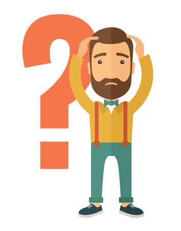 漫画鉛筆顔熟考創造性またはテスト答えについて混乱して のイラスト素材 ベクタ Image