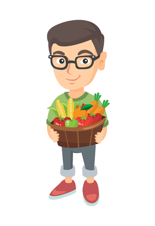 野菜や果物のバスケットを持つ白人笑みを浮かべて少女 野菜とフルーツ バスケットを保持している小さな女の子の完全な長さ 白い背景に分離されたベクター スケッチ漫画イラスト のイラスト素材 ベクタ Image 野菜や果物のバスケットを持つ白人笑みを浮かべて少女 野菜とフルーツ バスケットを保持している小さな女の子の完全な長さ 白い背景に分離されたベクター スケッチ漫画イラスト のイラスト素材 ベクタ Image