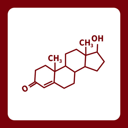 Molecular structure of estrogen