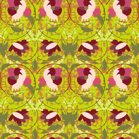 イラスト ヴィンテージ マグノリアと聖ヨハネの麦汁花柄あなたの設計のため 休日の装飾 生地 壁紙 スクラップ ブック紙 グリーティング カードに適しています の写真素材 画像素材 Image イラスト ヴィンテージ マグノリアと聖ヨハネの麦汁花柄あなたの設計のため 休日の装飾 生地 壁紙 スクラップ ブック紙 グリーティング カードに適しています の写真素材 画像素材 Image