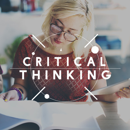 Critical Thinking Analysis Determination Strategy Concept - 54881937