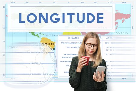 Longtitude Latitude World Cartography Concept Stock Photo, Picture And Royalty Free Image. Image 58208137. - 웹