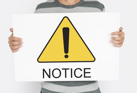 警告注意警告重大な危険エラー の写真素材 画像素材 Image