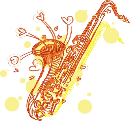 Un Fun Illustration Sommaire Stylisee D Un Saxophone Separe En Couches Pour Les Modifier Facilement Clip Art Libres De Droits Vecteurs Et Illustration Image Un Fun Illustration Sommaire Stylisee D Un Saxophone Separe En Couches Pour Les Modifier Facilement Clip Art Libres De Droits Vecteurs Et Illustration Image