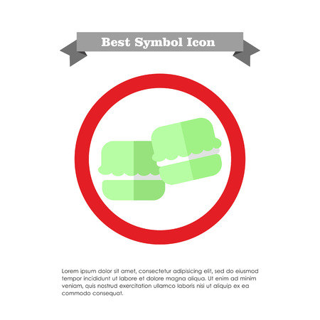 マカロン アイコンのイラスト素材 ベクタ Image