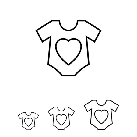icon of baby onesie