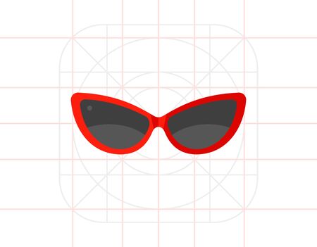 Womans Sonnenbrille Vektor Symbol Farbige Linie Symbol Von Sonnenbrillen Fur Frauen Lizenzfrei Nutzbare Vektorgrafiken Clip Arts Illustrationen Image 58556885