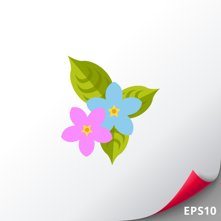Sampaguita flowers icon Иллюстрация