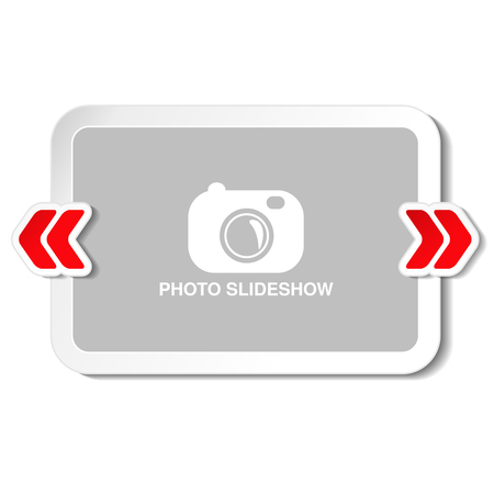 vector frame for website slideshow presentation or series of