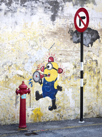 ストリート アート人気アニメ映画から手先の卑劣な私の絵画ジョージ タウン ペナン マレーシア の写真素材 画像素材 Image ストリート アート人気アニメ映画から手先の卑劣な私の絵画ジョージ タウン ペナン マレーシア の写真素材 画像素材 Image