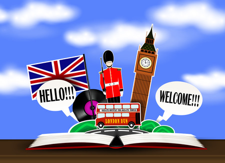 Open book Illustration