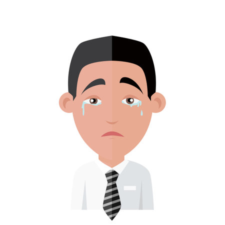 感情のアバター男は成功を泣いています 感情と感情の顔 感情と感情的知性 表現や泣きそうな顔のアバターの文字男感情成功者泣くの図のイラスト素材 ベクタ Image 感情のアバター男は成功を泣いています 感情と感情の顔 感情と感情的知性 表現や泣きそうな顔のアバターの文字男感情成功者泣くの図のイラスト素材 ベクタ Image