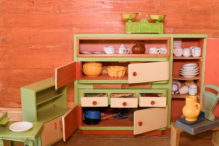 cocinas para niñas de madera