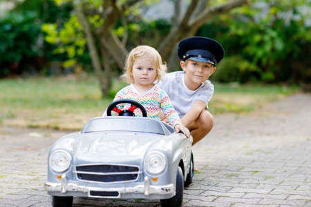 child toy car driving
