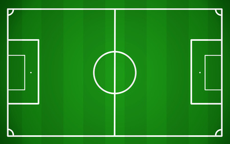 サッカー フィールドの 3 D レンダリング の写真素材 画像素材 Image サッカー フィールドの 3 D レンダリング の写真素材 画像素材 Image