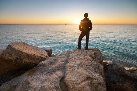 alone man stock photos
