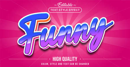 Editable text style effect - funny colorful text style theme. graphic design element. Editable text style effect - funny colorful text style theme. graphic design element.