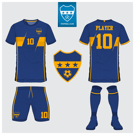 soccer jersey football kit t shirt sport short sock template