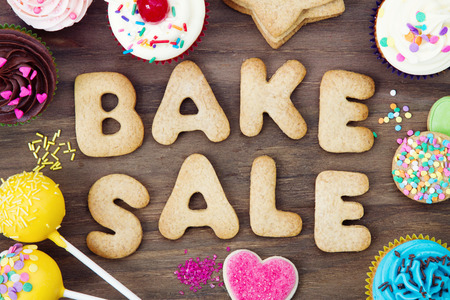 bake sale sign