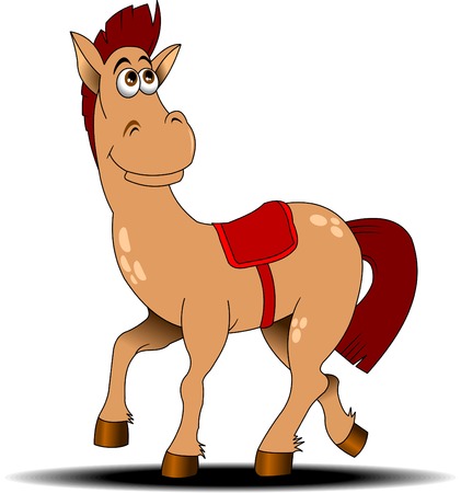 笑顔かわいい馬 のイラスト素材 ベクタ Image 笑顔かわいい馬 のイラスト素材 ベクタ Image