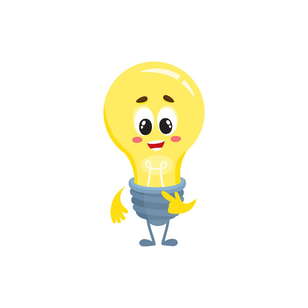 変な顔 白い背景で隔離の漫画ベクトル図自分で示す親指でかわいい電球文字 自分で親指で面白い電球文字立って のイラスト素材 ベクタ Image 変な顔 白い背景で隔離の漫画ベクトル図自分で示す親指でかわいい電球文字 自分で親指で面白い電球文字立って のイラスト素材 ベクタ Image