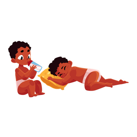 かわいい黒人 アフリカ系アメリカ人赤ちゃんおむつ眠っている甘く 白い背景上漫画のベクトル図に分離 小さな黒人 アフリカ系アメリカ人の赤ちゃん 幼児おむつベッドで寝ています のイラスト素材 ベクタ Image かわいい黒人 アフリカ系アメリカ人赤ちゃんおむつ眠っている甘く 白い背景上漫画のベクトル図に分離 小さな黒人 アフリカ系アメリカ人の赤ちゃん 幼児おむつベッドで寝ています のイラスト素材 ベクタ Image