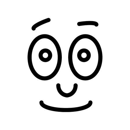 感情 顔文字 絵文字の形でフィードバックのイラスト素材 ベクタ Image
