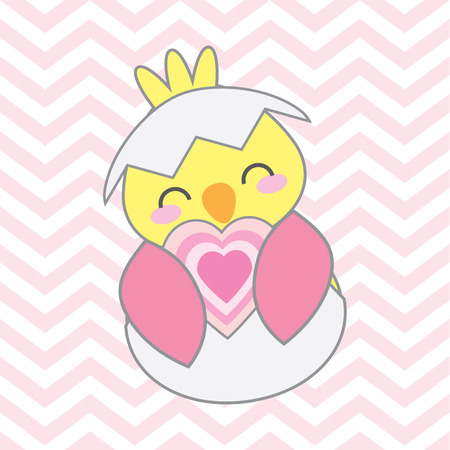 水玉背景ベクトル漫画イラスト子供の壁紙に適してかわいいピンクの猫 保育園壁と T シャツの背景デザインのイラスト素材 ベクタ Image