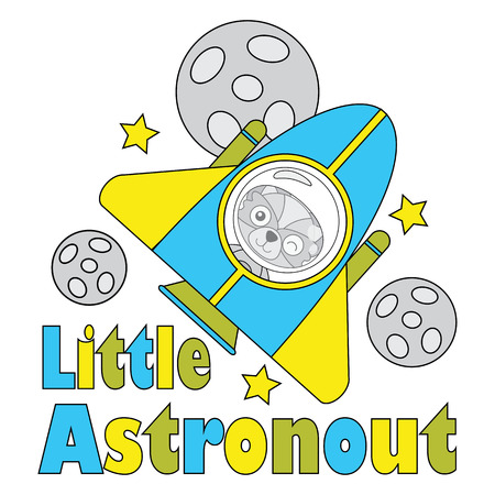 ベクトル漫画イラストかわいいキツネ少女ジャンプほどの子供 T シャツ グラフィック デザイン 背景 壁紙に適してのイラスト素材 ベクタ Image