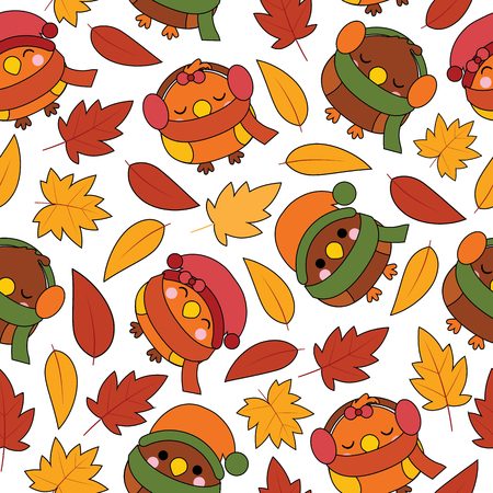 かわいいタヌキの女の子 リンゴ キノコ メープルとのシームレスなパターンの子供秋シーズン壁紙デザイン メモ用紙や子供布服背景に適した茶色の背景ベクトルの漫画の葉します のイラスト素材 ベクタ Image かわいいタヌキの女の子 リンゴ キノコ メープルとのシームレスなパターンの子供秋シーズン壁紙デザイン メモ用紙や子供布服背景に適した茶色の背景ベクトルの漫画の葉します のイラスト素材 ベクタ Image