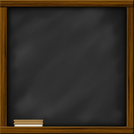 chalkboard blackboard with frame and brush chalkboard texture