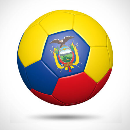 メキシコのフラグの要素と元の色と 3 D のサッカー ボール の写真素材 画像素材 Image