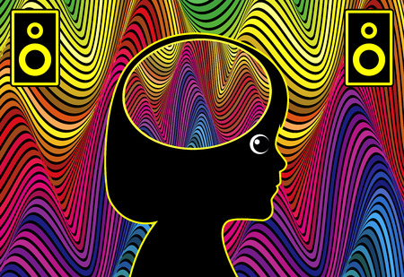 Sintiendo vibración en el cerebro