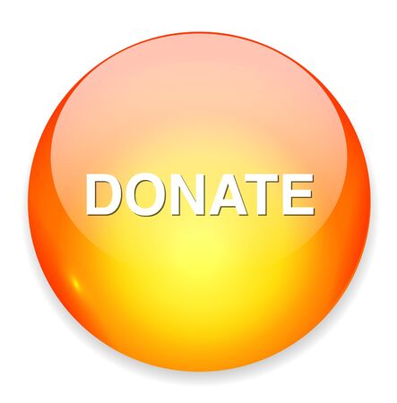 Donate Button Orange Stock Illustrations, Cliparts and Royalty Free Donate  Button Orange Vectors
