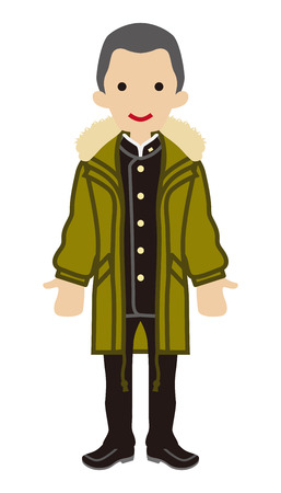 パーカー 冬のファッションを着ている男子生徒のイラスト素材 ベクタ Image パーカー 冬のファッションを着ている男子生徒のイラスト素材 ベクタ Image