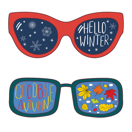 雪と雲 レンズ内で反射した紅葉 薄い縁メガネの描画ベクトル イラストを手します 白い背景の上の孤立したオブジェクト 季節の変化のための概念をデザインします のイラスト素材 ベクタ Image 1165 雪と雲 レンズ内で反射した紅葉 薄い縁メガネの描画ベクトル イラストを手します 白い背景の上の孤立したオブジェクト 季節の変化のための概念をデザインします のイラスト素材 ベクタ Image 1165