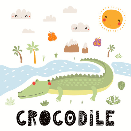 24 405 ワニ のイラスト素材 ベクター 123rf 24 405 ワニ のイラスト素材 ベクター 123rf