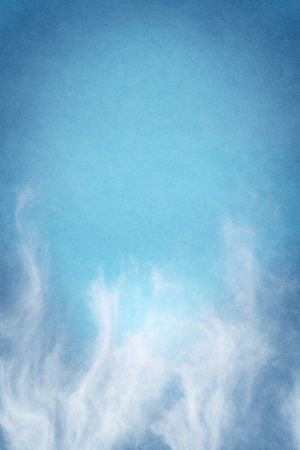 tendrils of rising fog